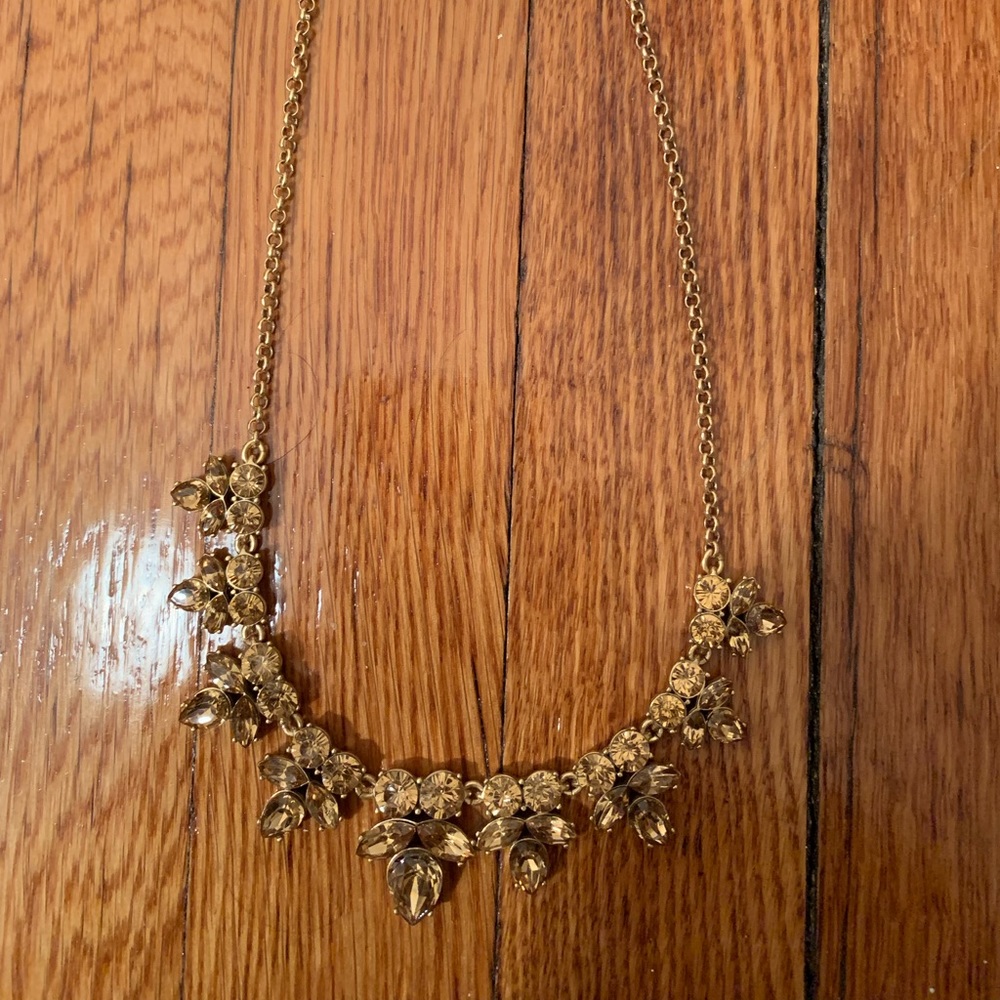 NWOT topaz J Crew Statement Necklace